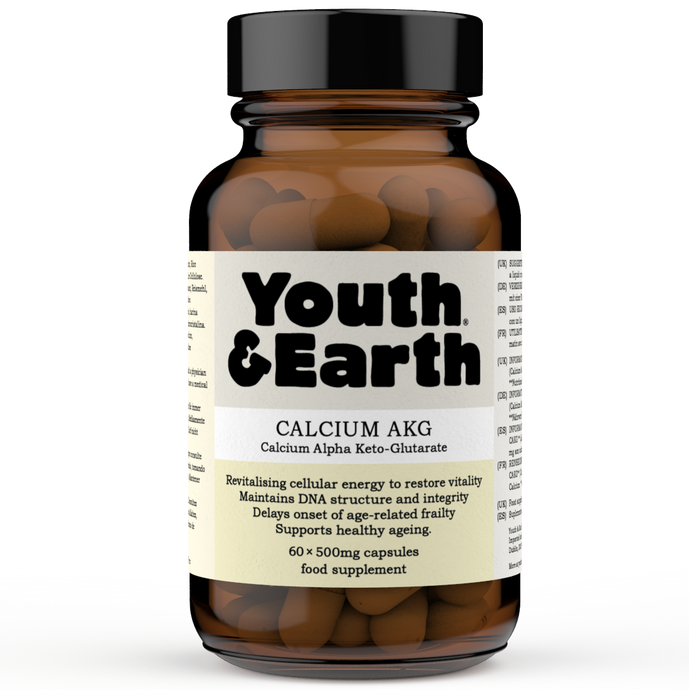 Calcio alfa chetoglutarato (CALCIO AKG) - 500 mg x 60 capsule - youthandearth